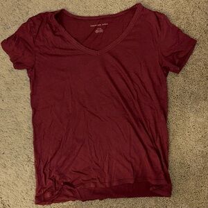 American eagle tee — size S dark pink
